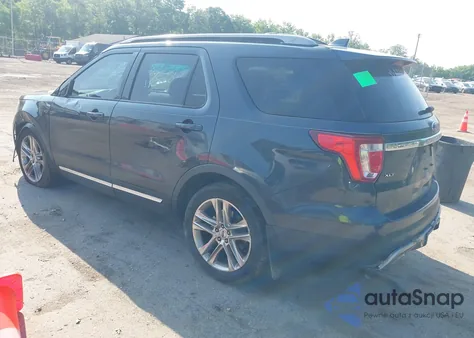 2017 Ford Explorer Xlt из США, поврежденный, VIN 1FM5K8D82HGA65977